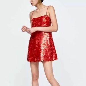 Zara sequins dress